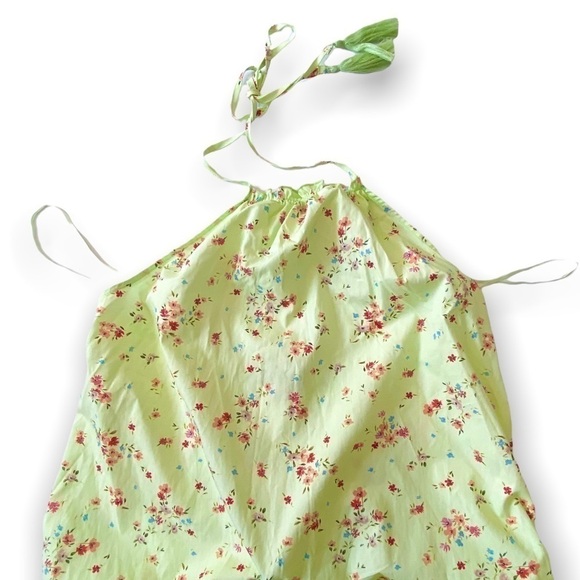 ZARA Dress, Floral Print Halter Midi Dress Size XS, NWT - Picture 9 of 14